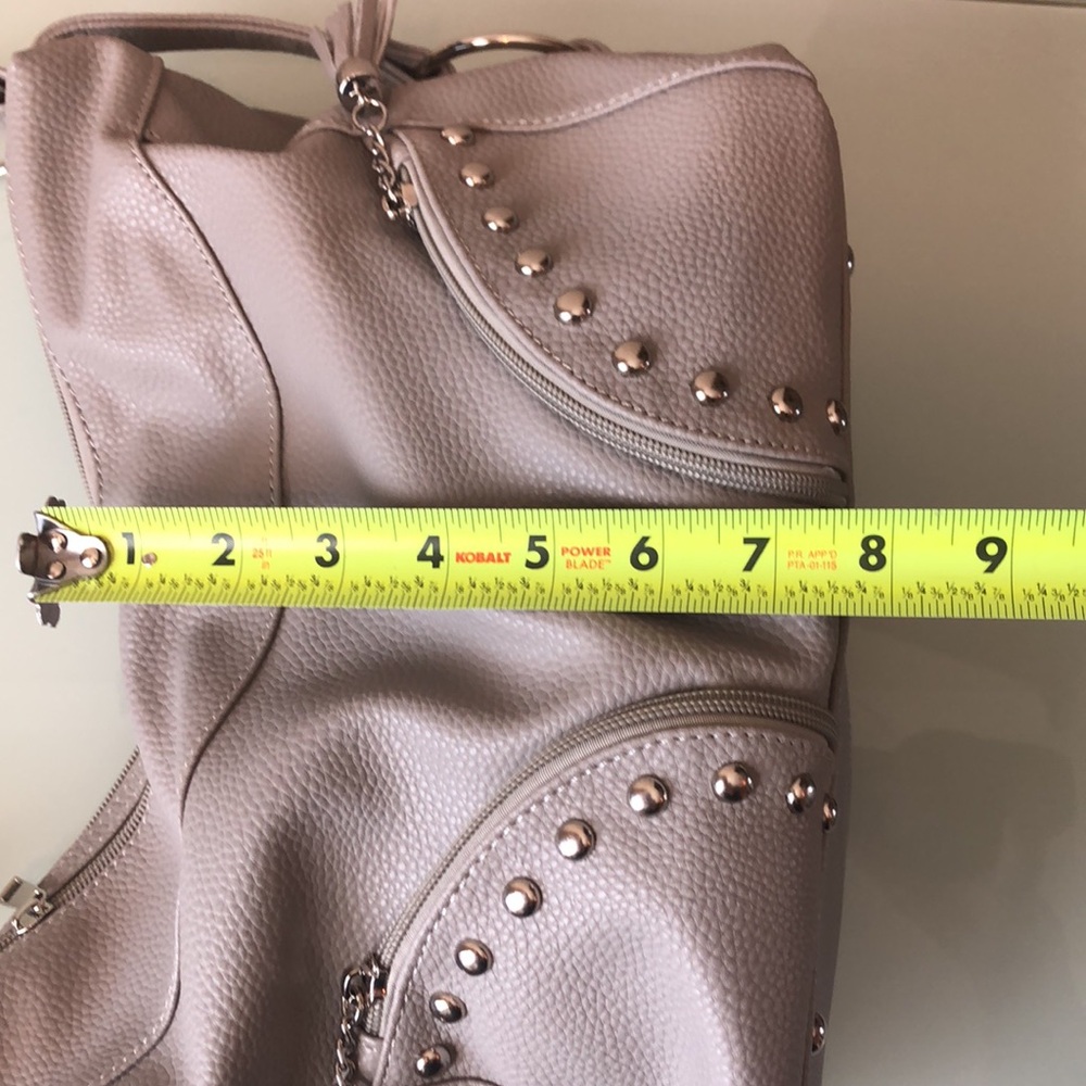 Beige Shoulder Bag - Picture 4 of 16